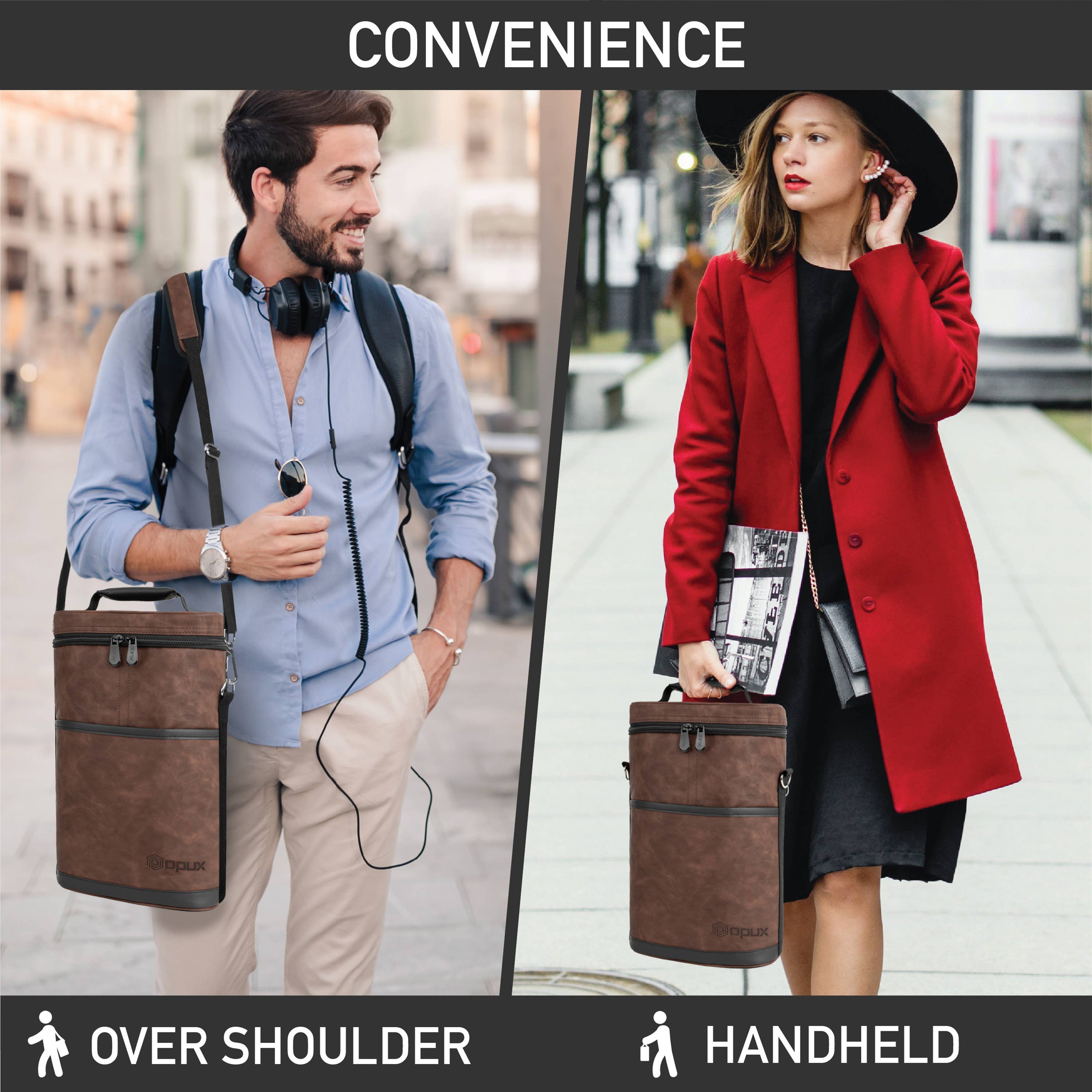 OPUX – Großhandel Weintasche – Weintragetasche für 2 Flaschen23