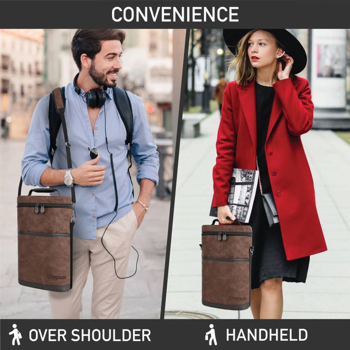 OPUX – Großhandel Weintasche – Weintragetasche für 2 Flaschen23