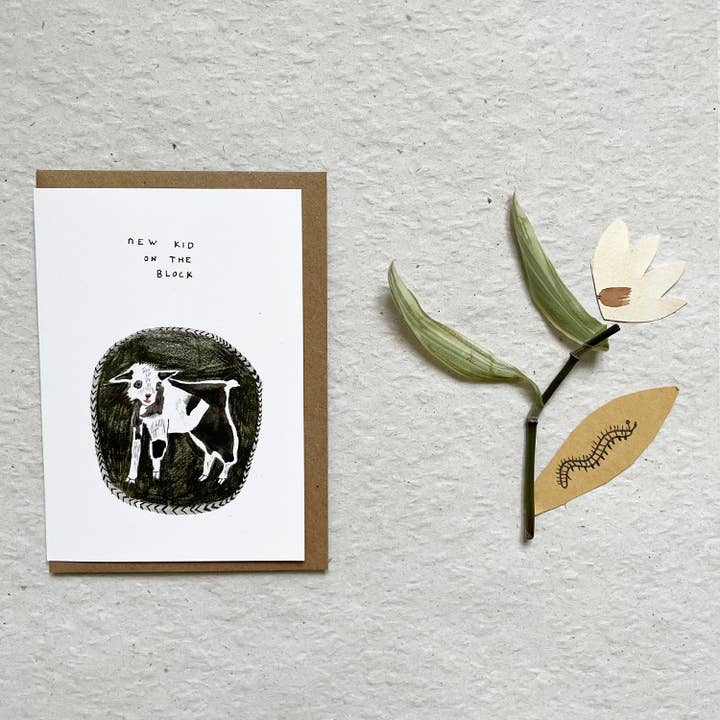 "Lochlan" New Baby Card for wholesale by dear prudence