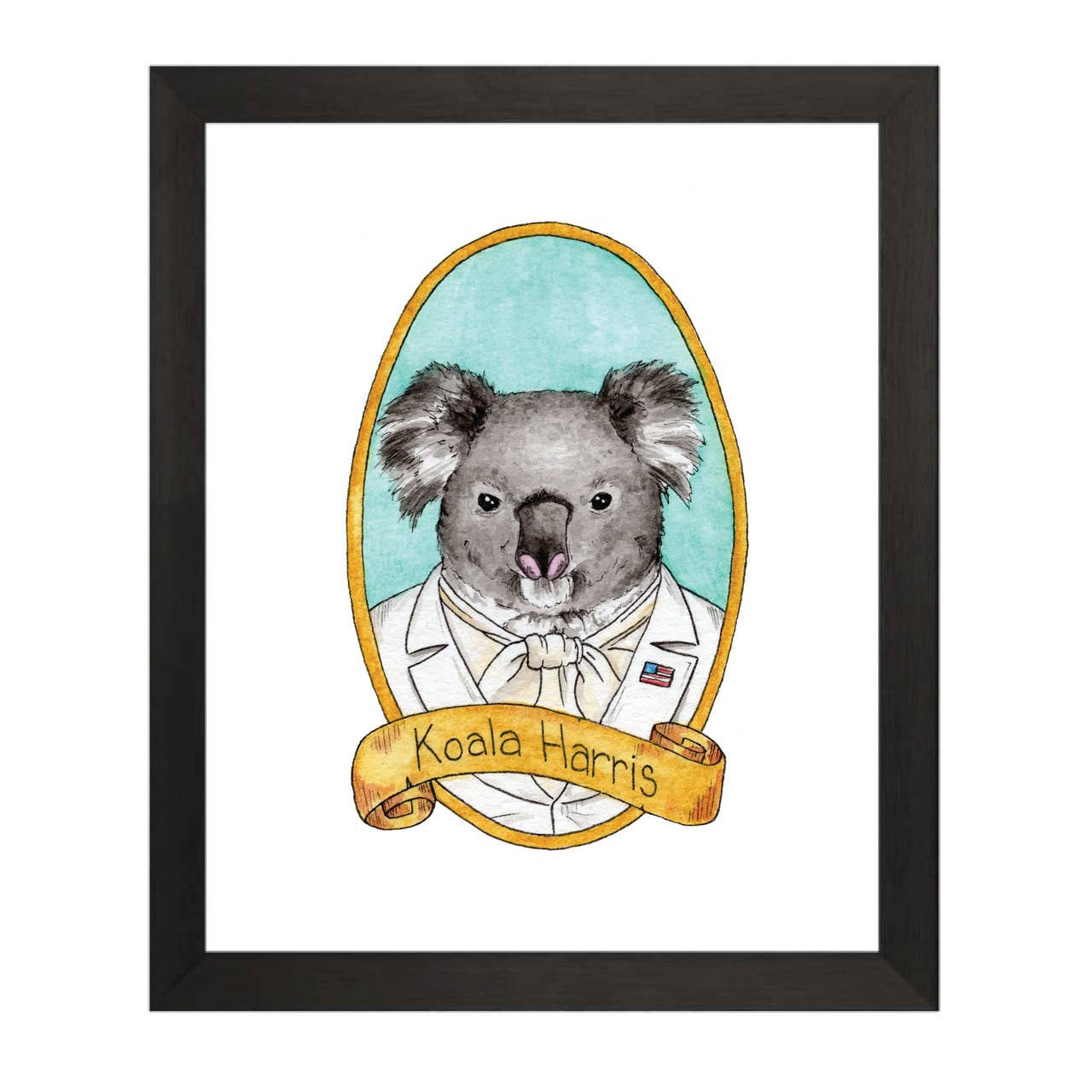 Ah Ha Brands - Wholesale Art Print - Koala Harris / Kamala Harris PreZOOdents Art Print0