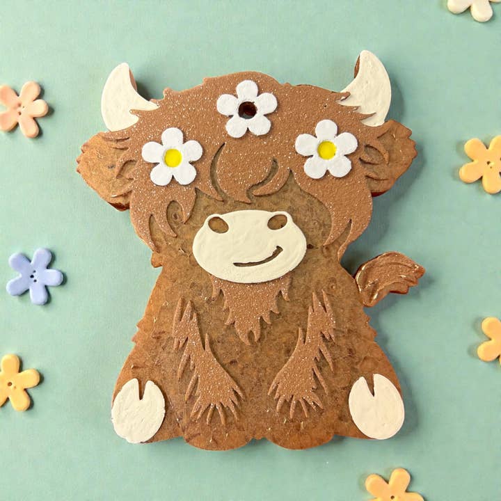 Daisy Cow Freshie for wholesale by Bug and Bean Freshies