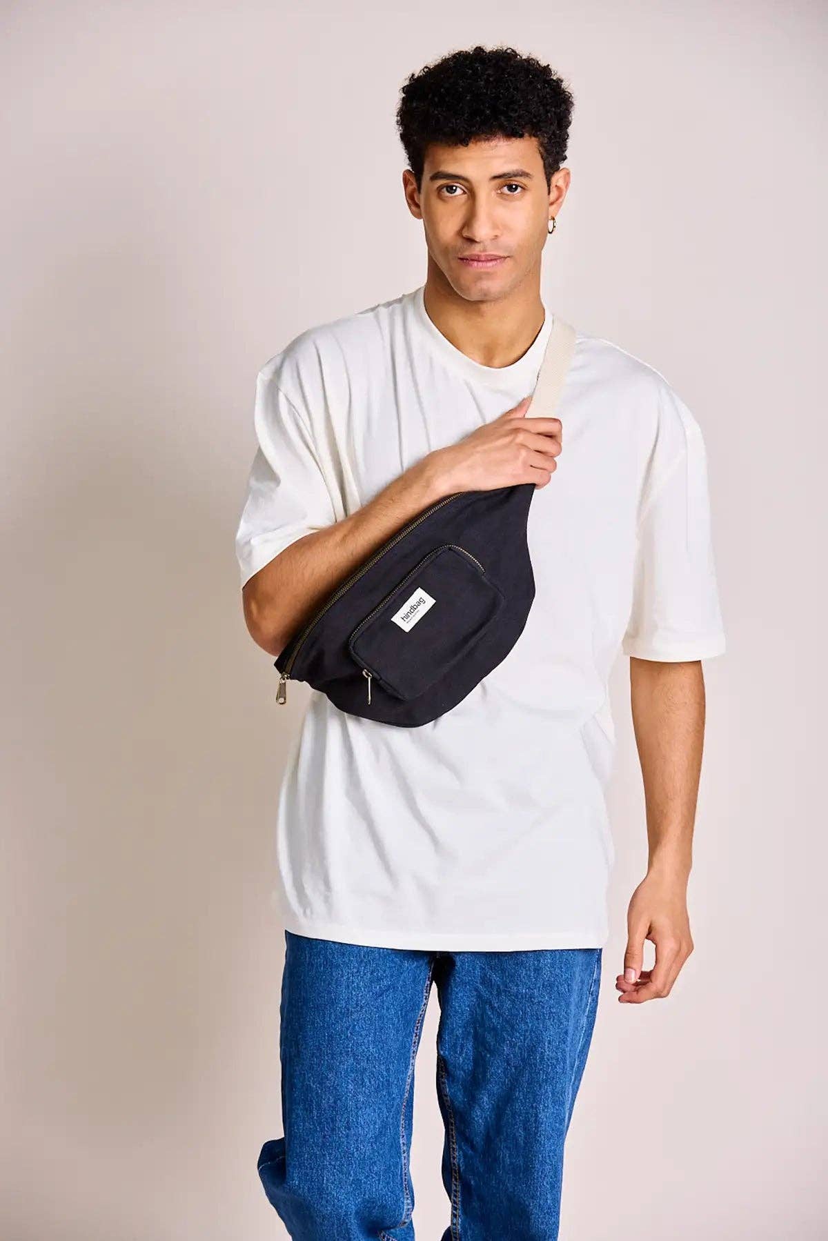 Hindbag - Wholesale Belt Bag - Women's - Sofia Black Fanny Pack2