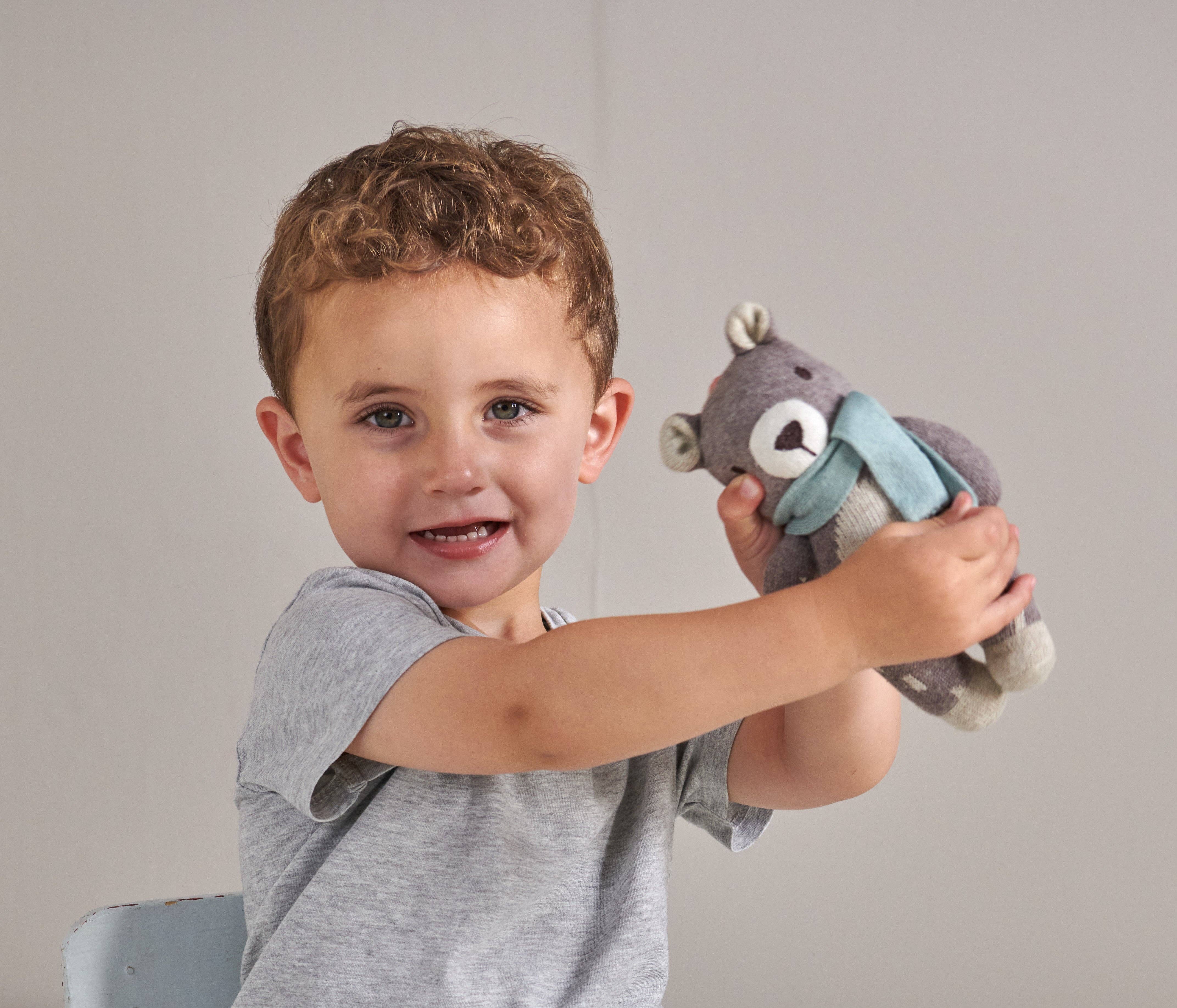 ThreadBear Design (Ship from Canada) - Vente Peluche – enfant et bébé - Jouet tricoté Fred Bear3