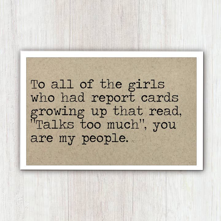 Aimant amusant Talks Too Much pour la vente par Says the One