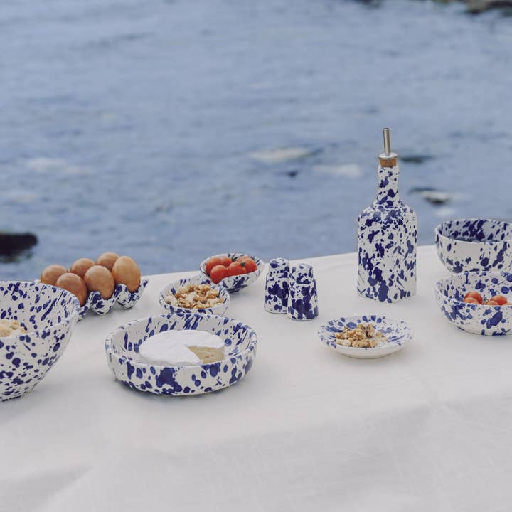 Alfar Tierra Cocida - Wholesale Oil/Vinegar Dispenser - Oil Dispenser Ceramic /475ml/ PERSIA Dots4