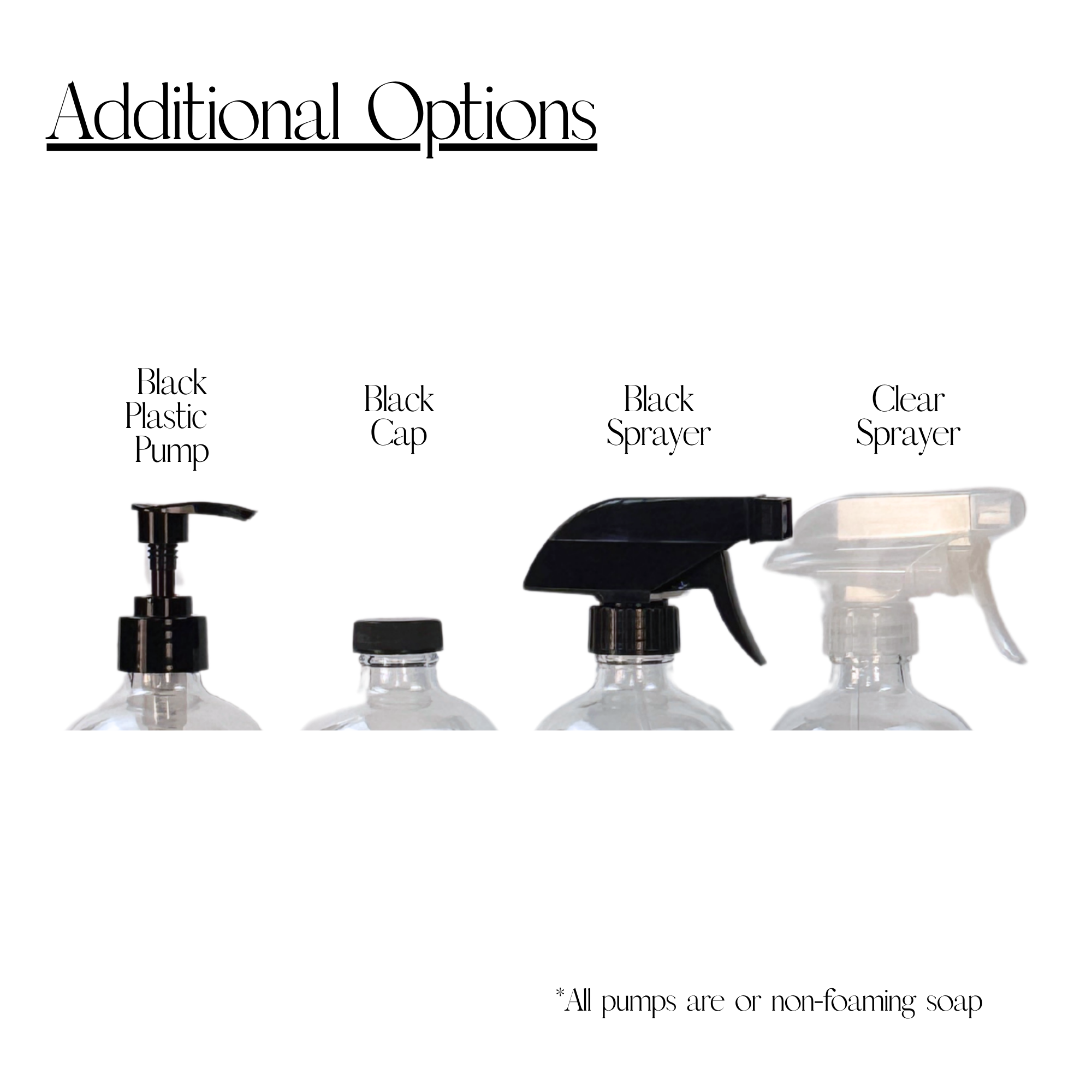 The Bottle Shoppe - Vente Distributeurs de savon - Distributeur de savon en verre Edison | 17 oz | Pompes en métal design7