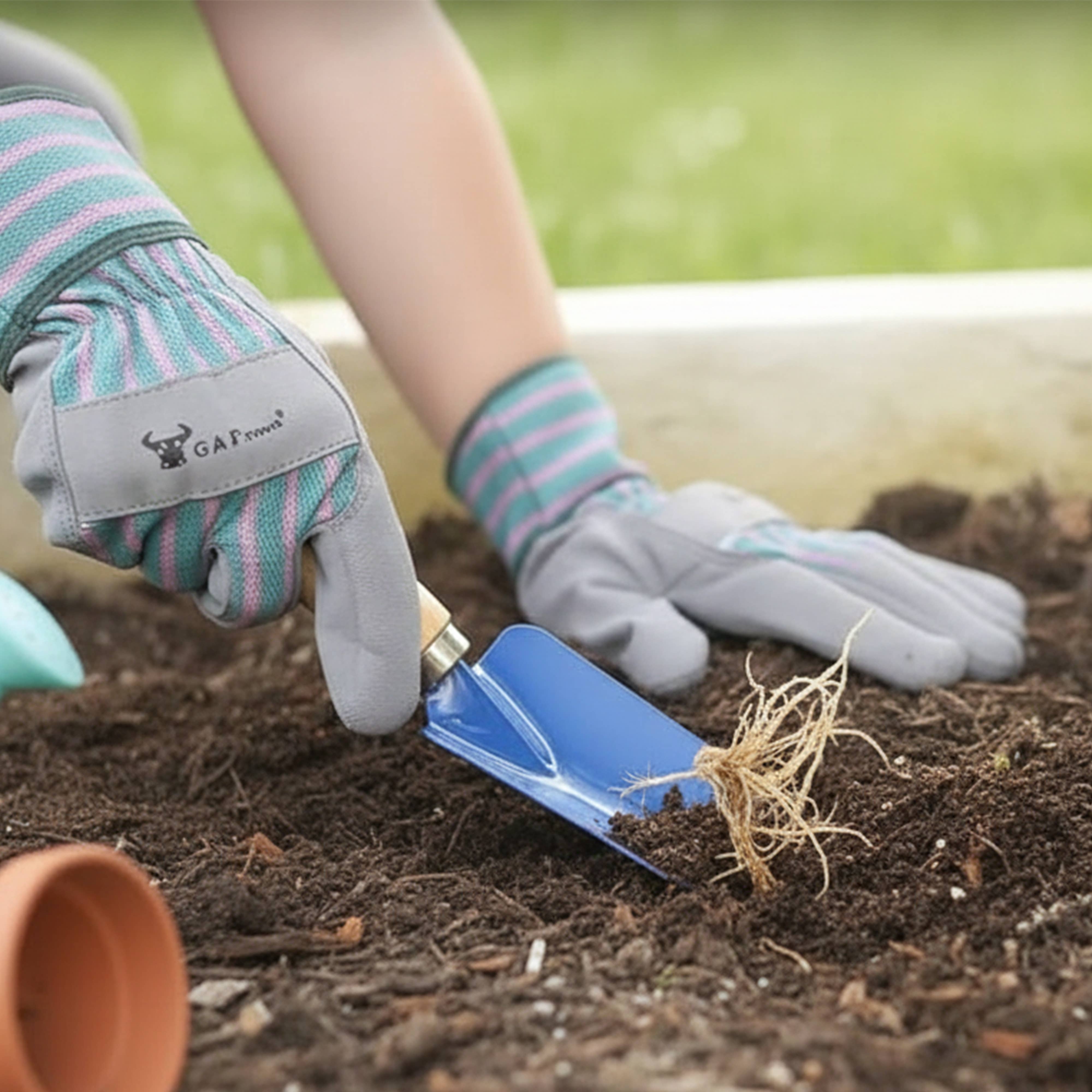 G & F Products - Wholesale Toy set – Kids - Kids Garden Tools Set with Tote, Hand Rake, Shovel, Trowel8