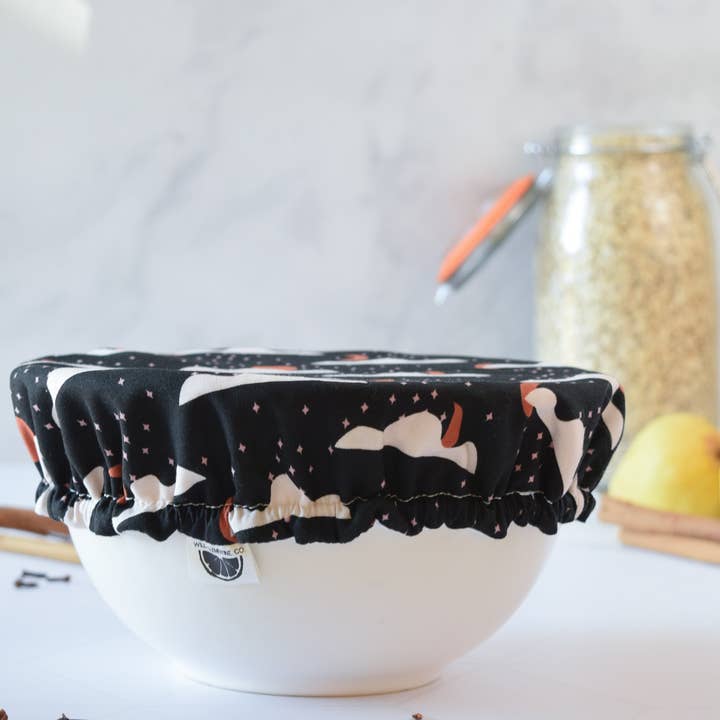 Reusable Bowl Cover, Dish Covers Reusable- Organic Clouds for wholesale by Wild Clementine Co.