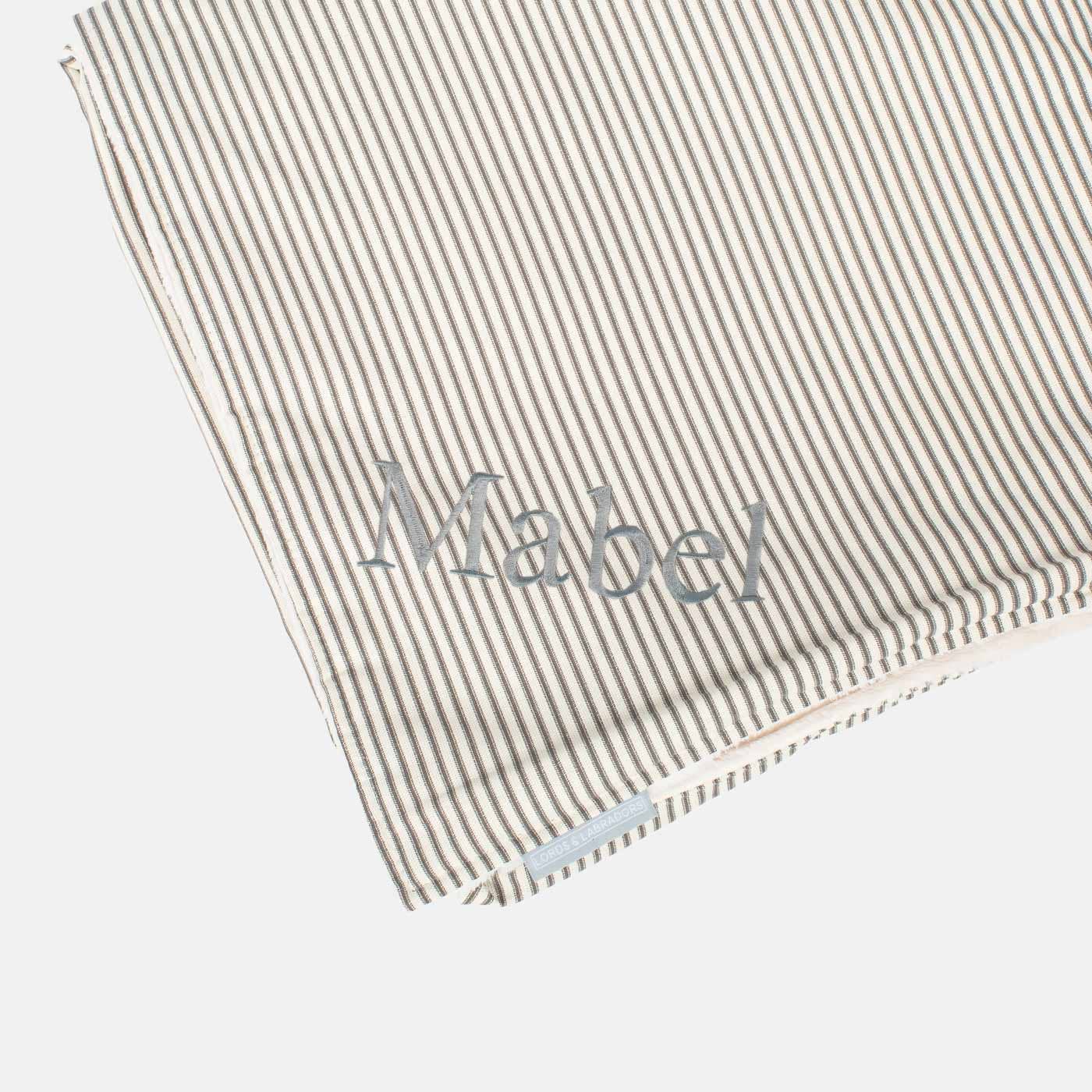 Lords and Labradors - Vente Couverture – chien - Couverture pour chien et chiot à pois et rayures15