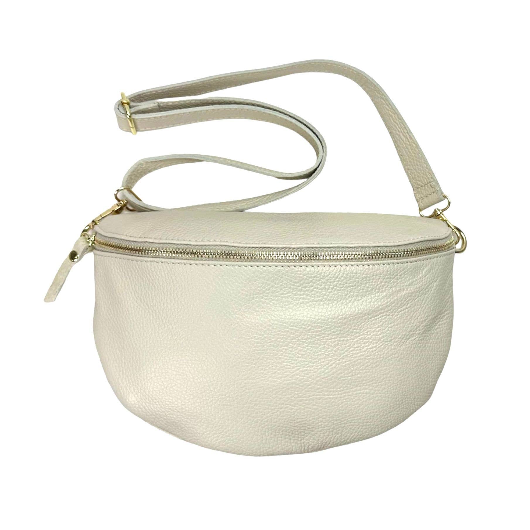 Chenson & Gorett - Vente Sac ceinture – femme - Grand sac de taille en cuir italien pour femme. Ventes en ligne4
