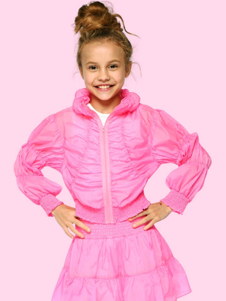 RUCHED PARACHUTE JACKET for wholesale by Hannah Banana , Baby Sara