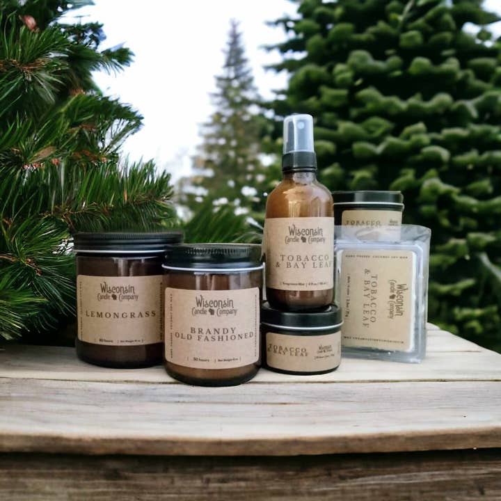 Wisconsin Candle Company - Wholesale Jar/Filled Candle - Christmas in Wisconsin - Fall / Winter Seasonal