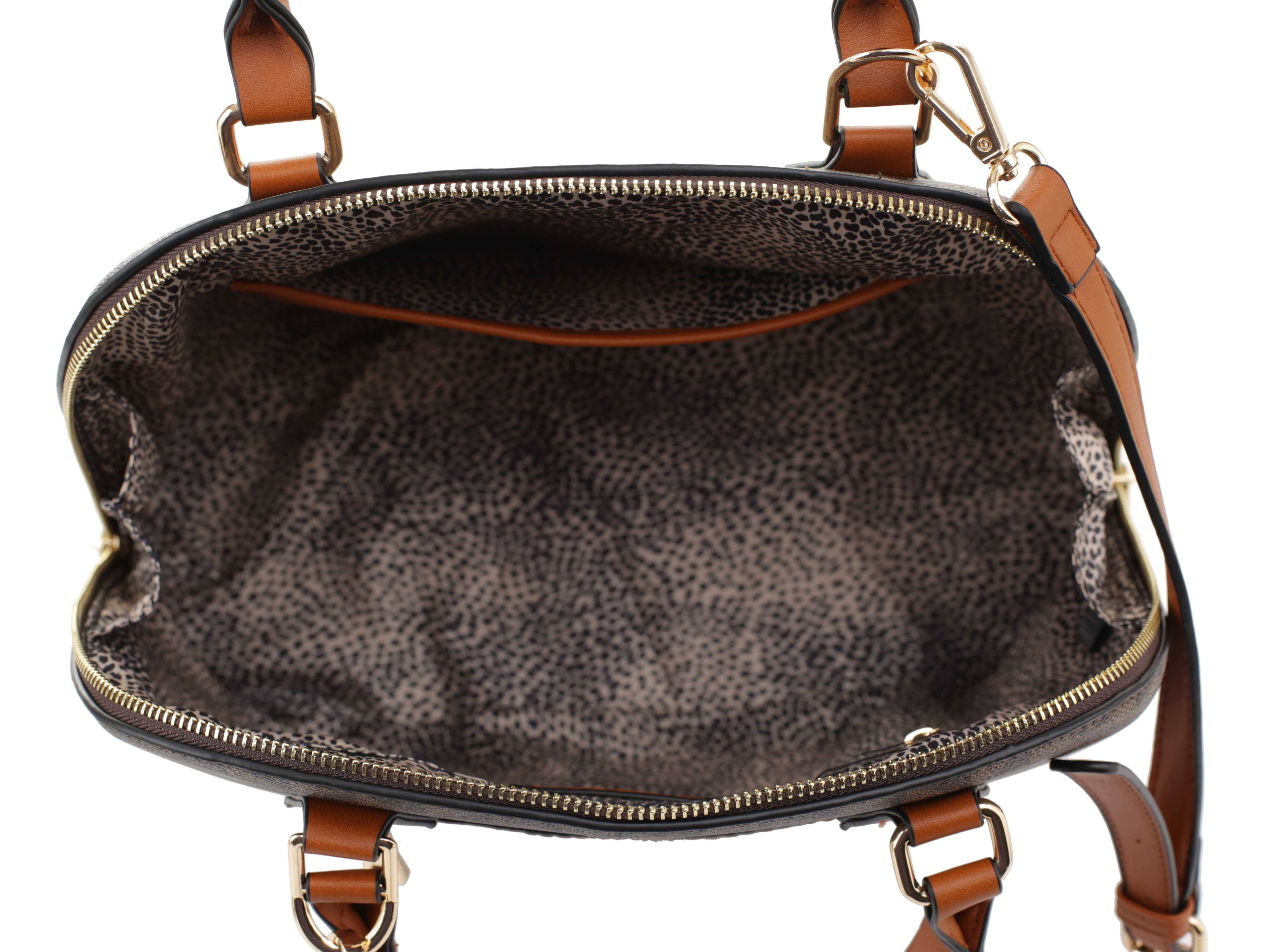 Isabelle Handbags - Vendita all'ingrosso Cartella - Donna - Set Borsa a Cupola con Monogramma Geometrico M201872