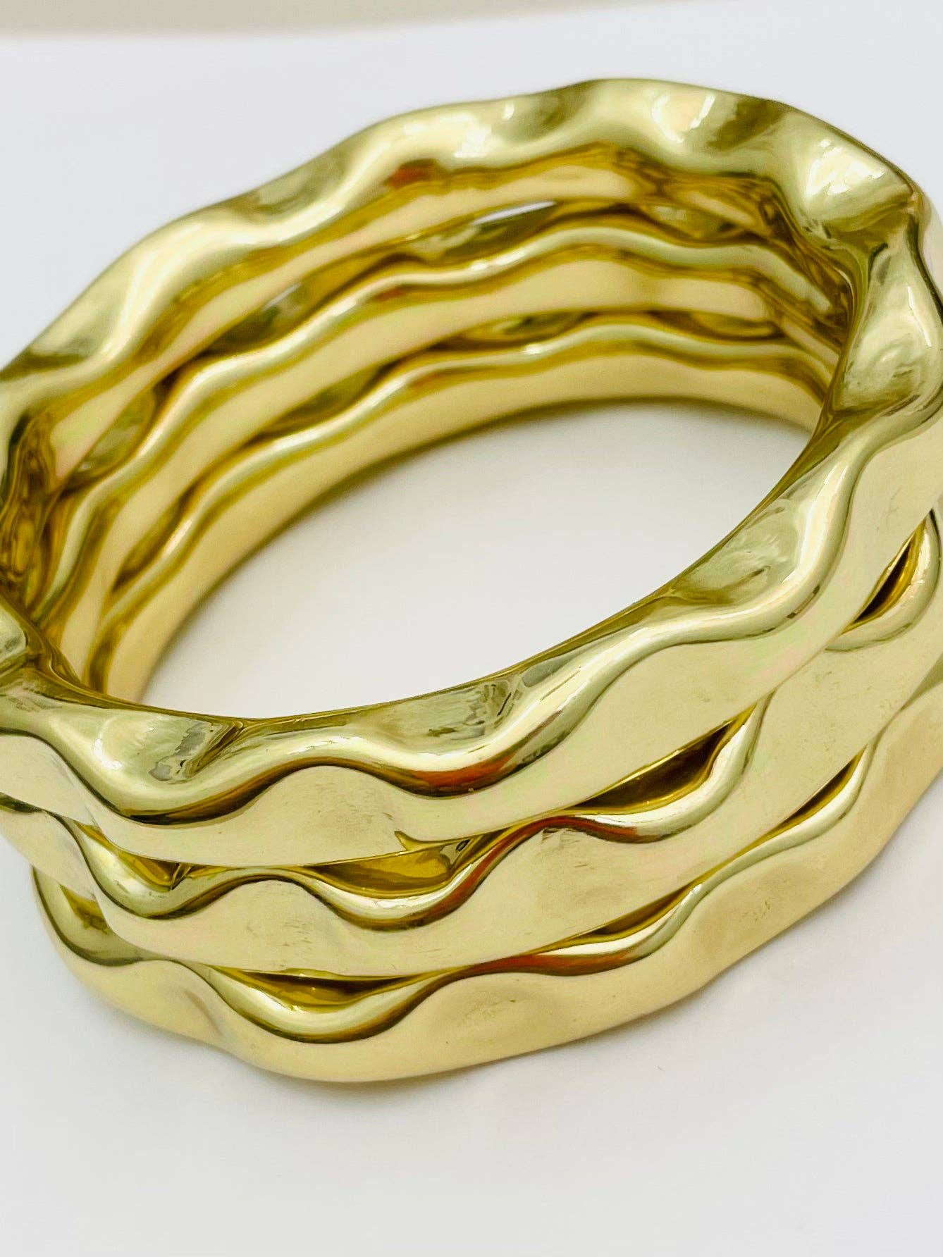 TWO FORTY TWO - Wholesale Bangle Bracelet - GOLDEN - The Beautiful Bangle (gold) BBR2531