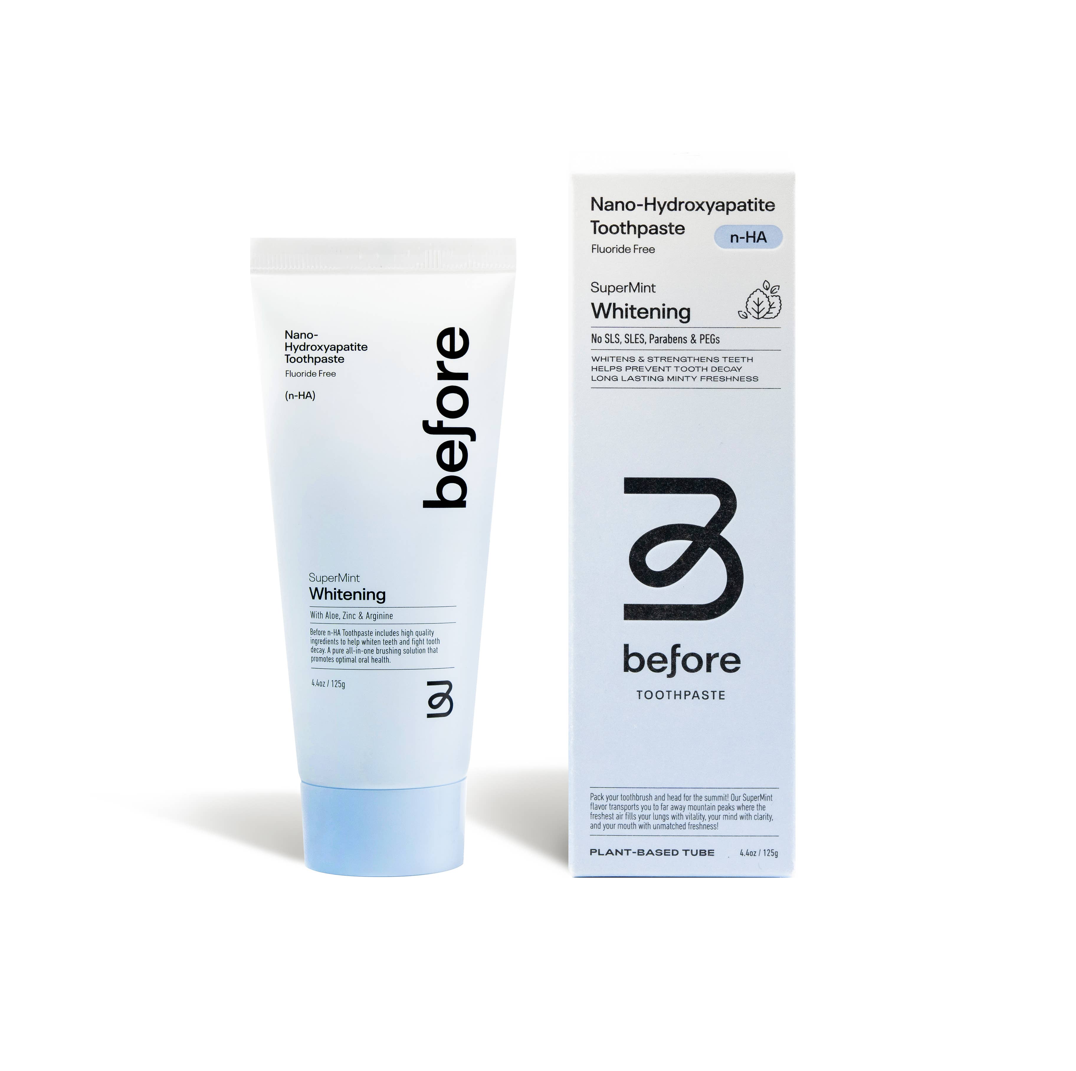 Before - Wholesale Toothpaste - Nano-Hydroxyapatite SuperMint Whitening Toothpaste