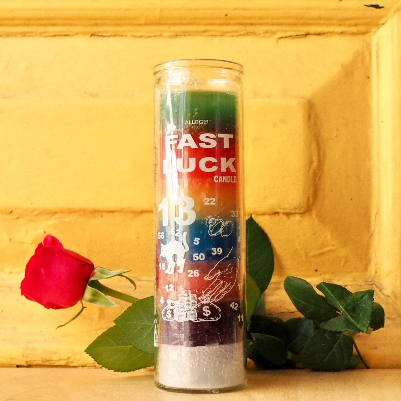 Santa Sabina - Vendita all'ingrosso Candele votive - Candela di preghiera rituale Fast Luck7