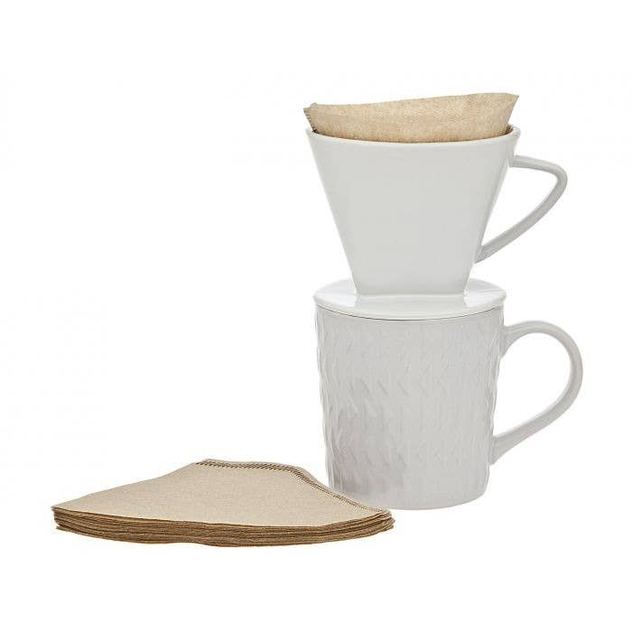 14oz  Mug Coffee Filter Glazed for wholesale by Godinger
