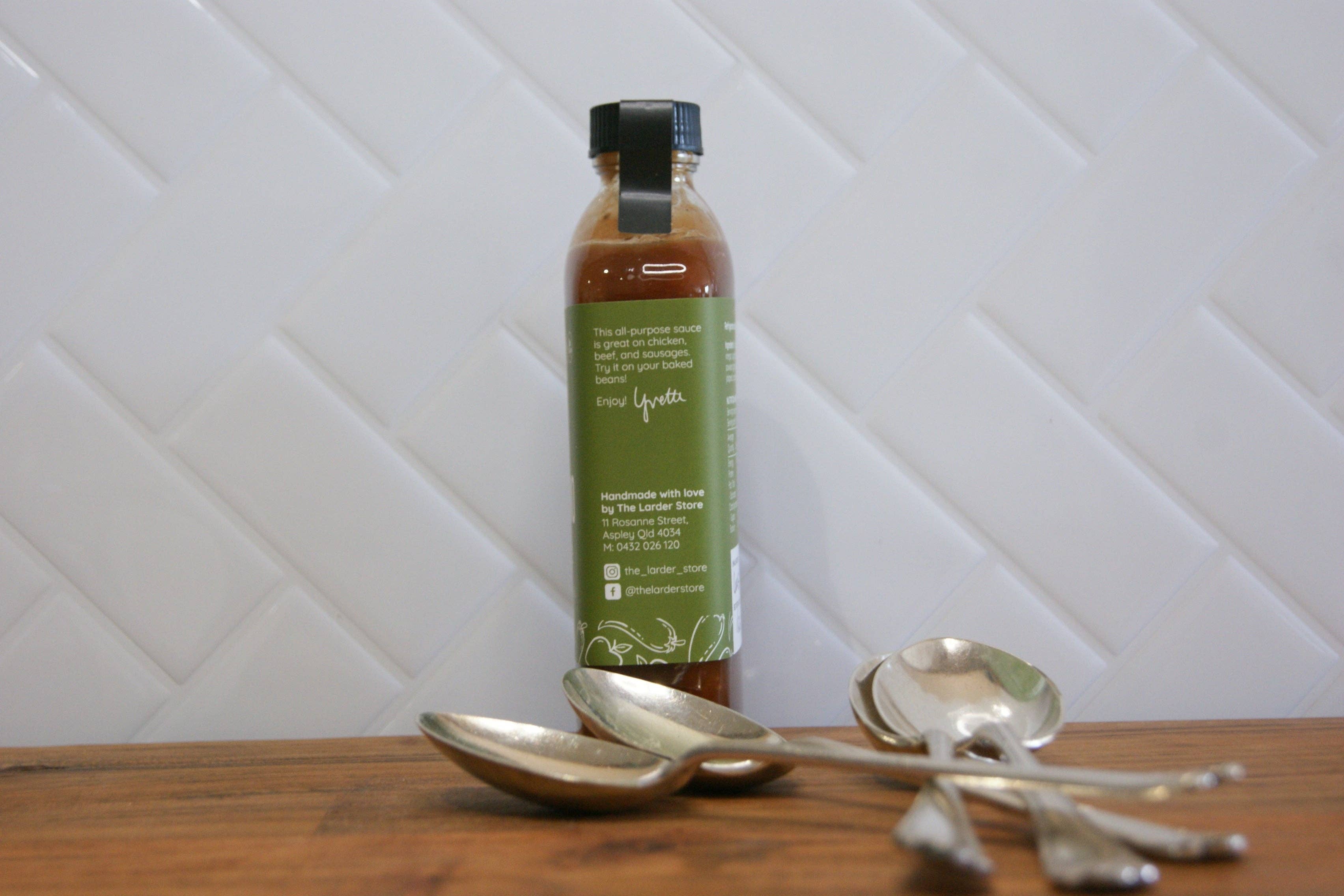 The Larder Store - Wholesale BBQ sauce - Apple Jalapeno BBQ Sauce1