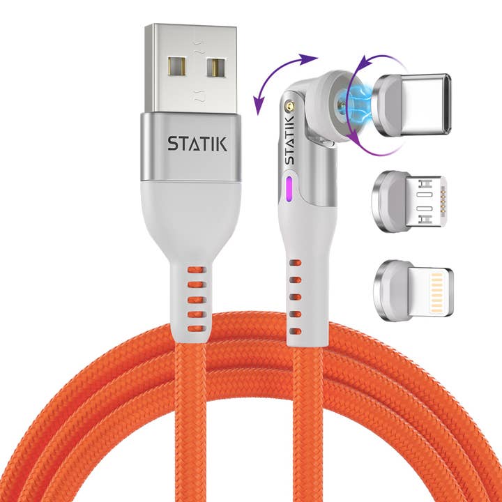 Statik® 360 Universal Magnetic Cable | 6 Ft | Retail | Color and other Purchase Wholesale computer cables. Free Returns & Net 60 Terms on Faire trending on Faire.