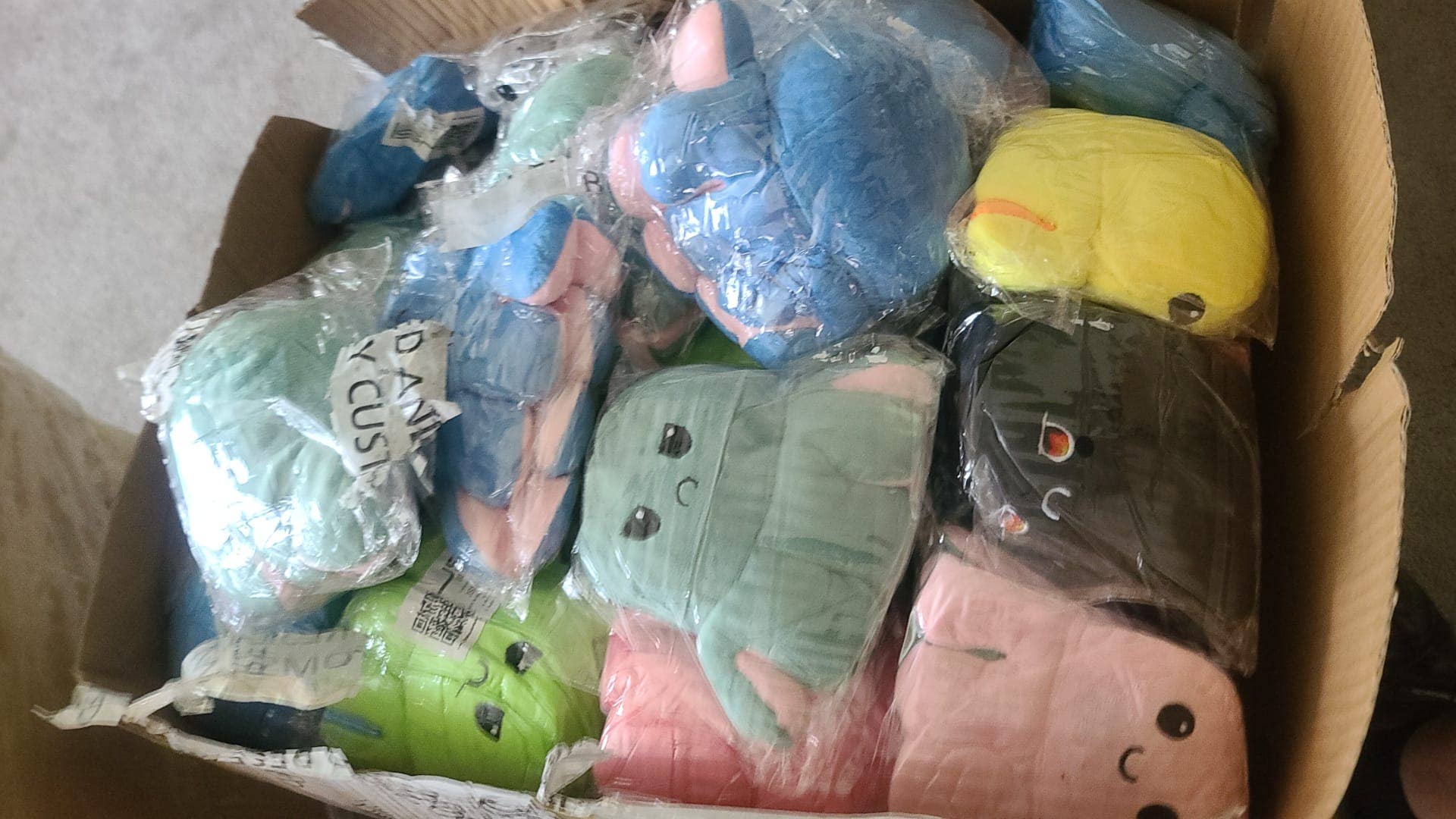 JSBlueRidge Toys - Vendita all'ingrosso Peluche - Bambini e neonati - Giocattolo morbido polpo acquatico per bambini, ideale come regalo pasquale10