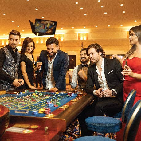 Smith Brands - Wholesale Prank/Gag Gift - DOUBLE DOWN - Casino Night Fake Scratch Off Cards (5 tickets) - Win $1000 or $50003