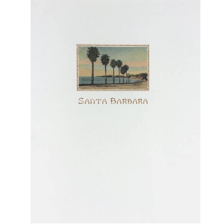 Santa Barbara Card for wholesale by lumia designs