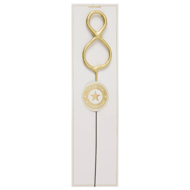 8 guld guld bitar vit Wondercandle® klassiker för wholesale av Wondercandle
