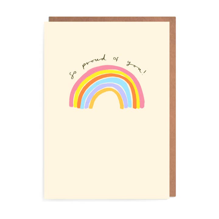 PrideRainbow Card | Proud of You for wholesale by URGHH Card Co.