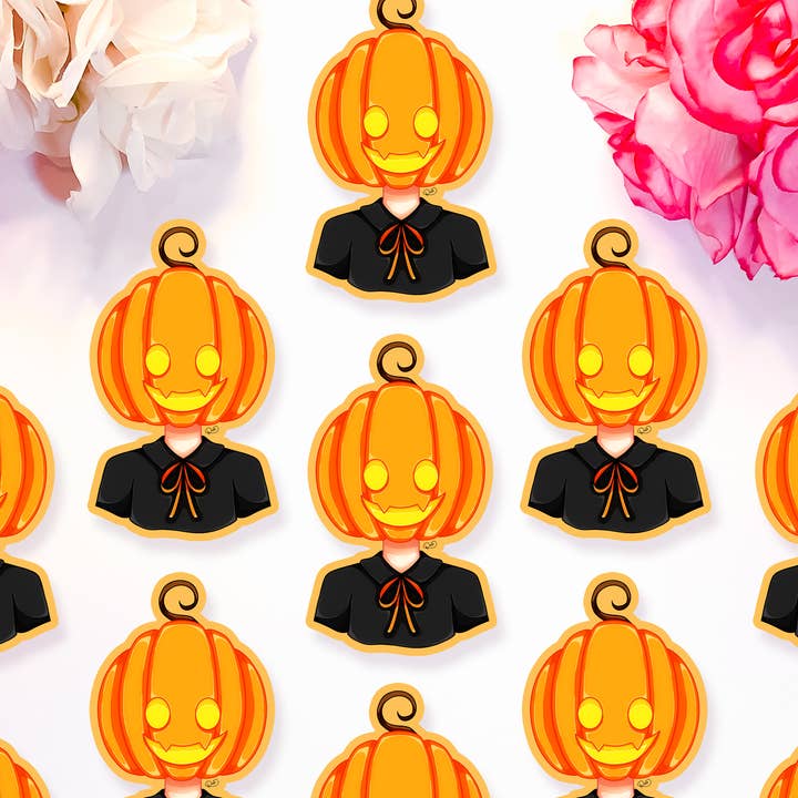 Halloween Girl Sticker - Schattige tekenfilmschrijfwaren voor anime voor wholesale door Rosie Art Studio