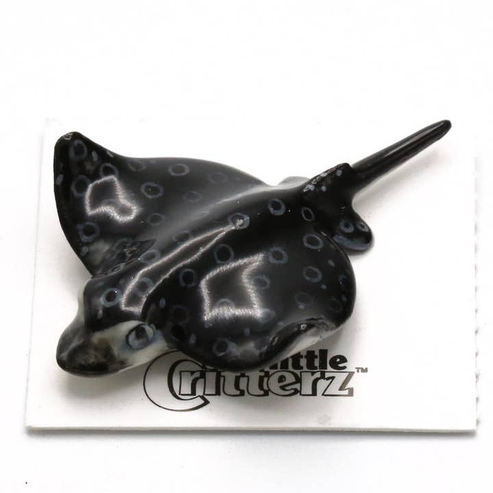 Snout Spotted Eagle Ray Porcelain Miniature for wholesale by Little Critterz