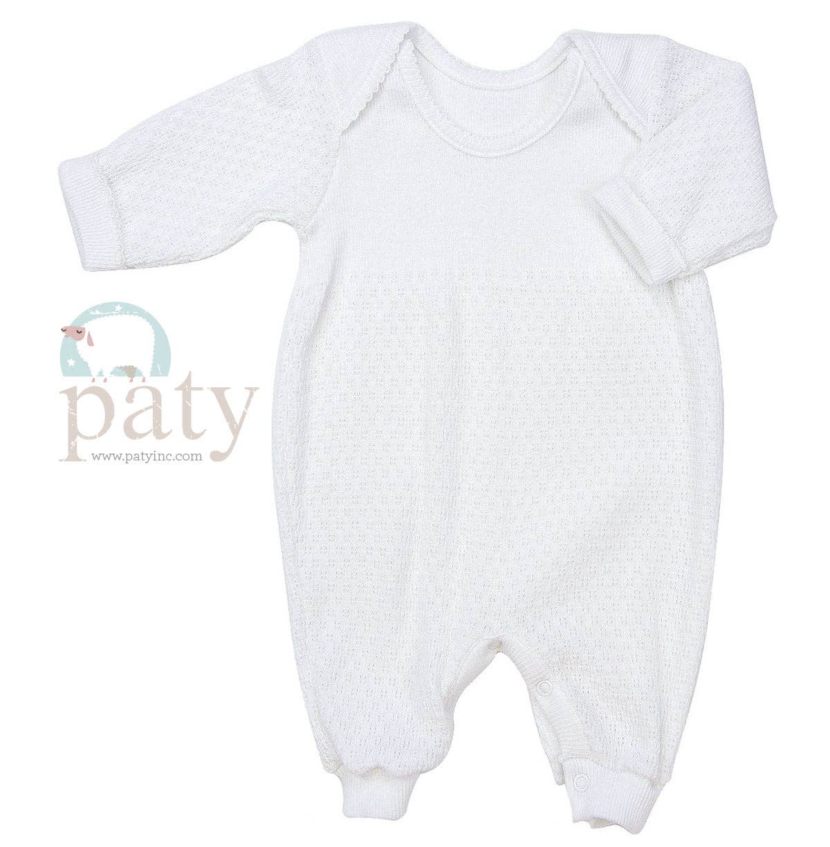 Paty - Wholesale Jumpsuit - Baby - LS Lap Shoulder Romper #1670