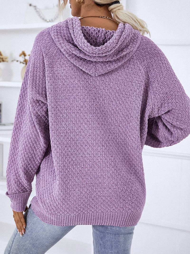 HIDDENBRAND - Wholesale Hoodie - Women's - Pullover Casual Hooded Sweater3