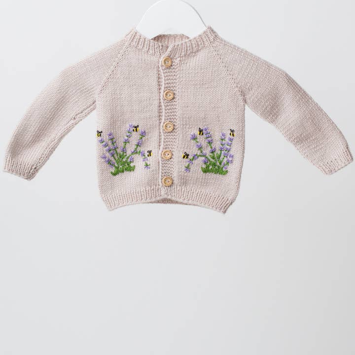 Cárdigan lavanda para venta al por mayor de Tilian Kids