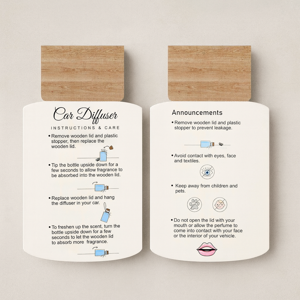 Ember & Elm Home Decor & More - Wholesale Car Freshener - Unisex - Élan Collection Car Fragrance Diffuser Set7