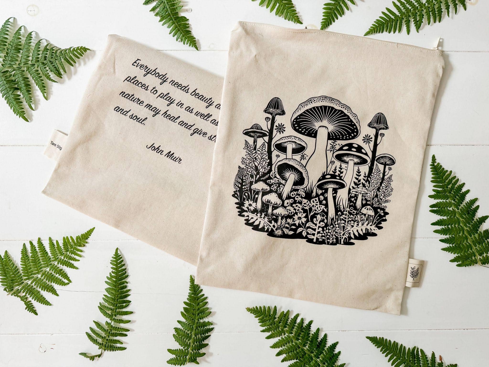 Your Green Kitchen - Wholesale Food Storage Wrap/Bag - Bread Storage Bag / Mushroom / Lined Bag2