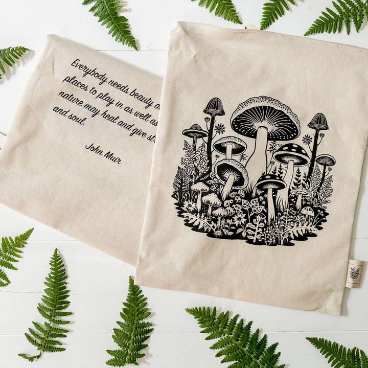 Your Green Kitchen - Wholesale Food Storage Wrap/Bag - Bread Storage Bag / Mushroom / Lined Bag2