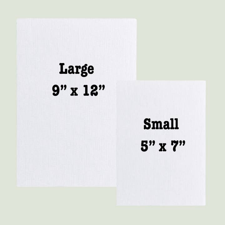 Cryptic Paper Co. - Wholesale Art Print - Blue beta fish in fish bowl wall art print on archival linen3