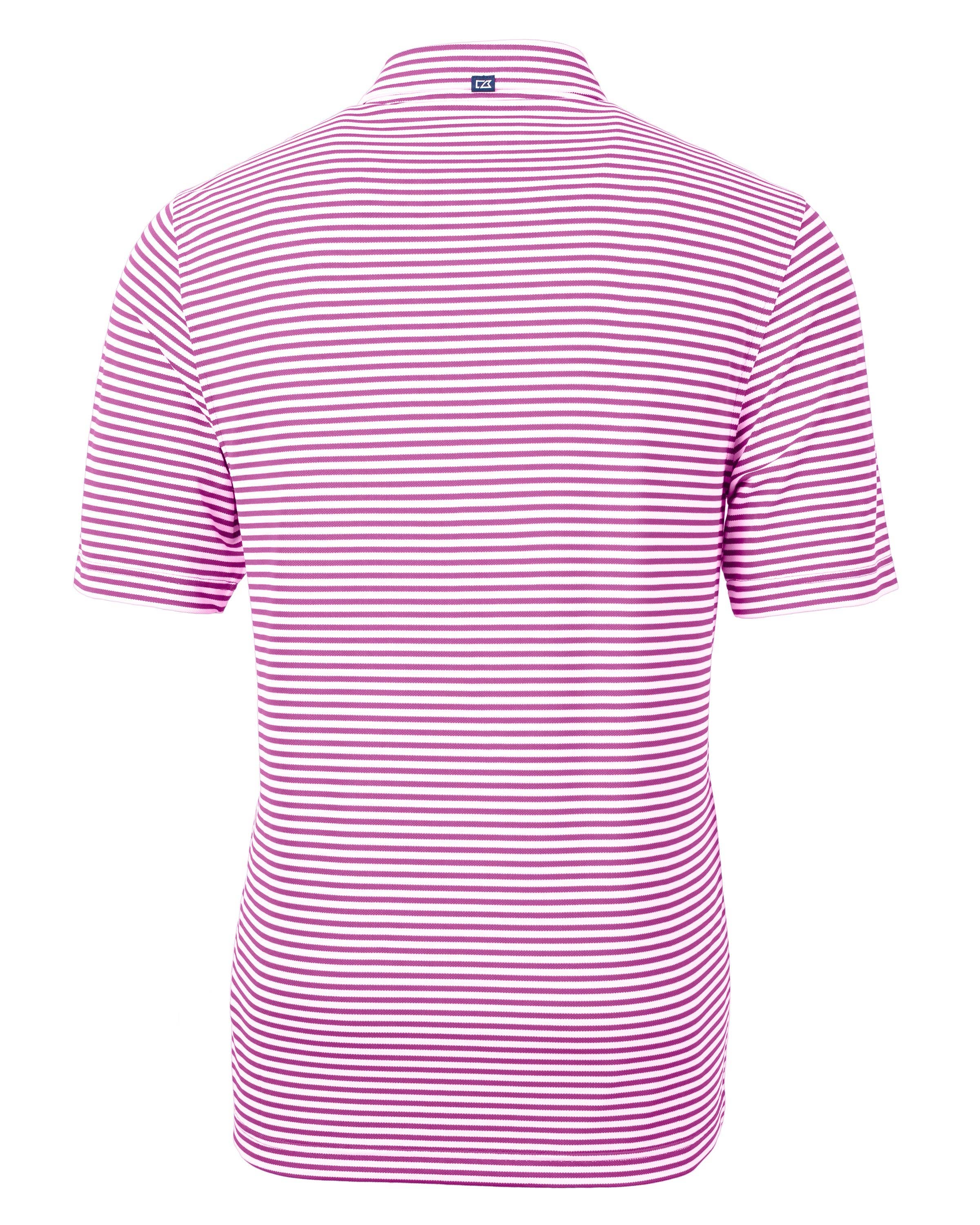 Cutter & Buck - Wholesale Polo - Men's - Cutter & Buck Virtue Eco Pique Stripe Recycled Men's Polo9