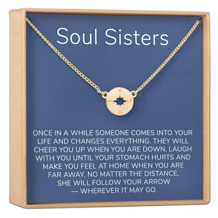 Dear Ava - Wholesale Pendant/Charm Necklace - Soul Sisters Necklace