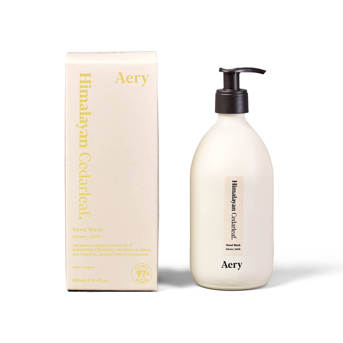 Until Pty Ltd - Wholesale Hand soap/wash - Aery Living Fernweh 500ml Hand Wash Himalayan Cedarleaf0