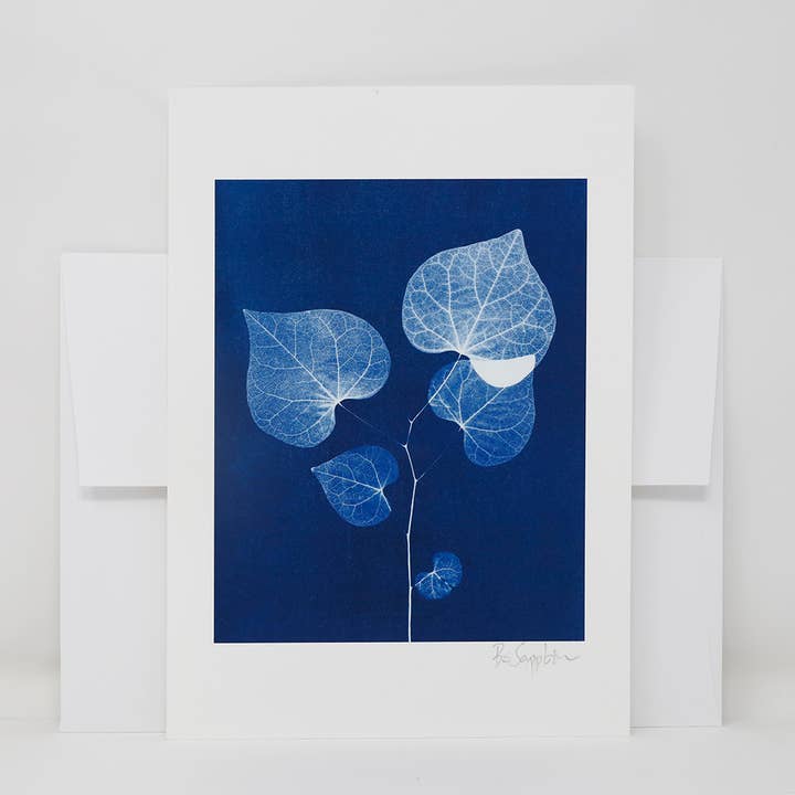 Carte-note giclée en forme de cœur avec impression 5 x 7 pouces pour la vente par Little Gem Gallery