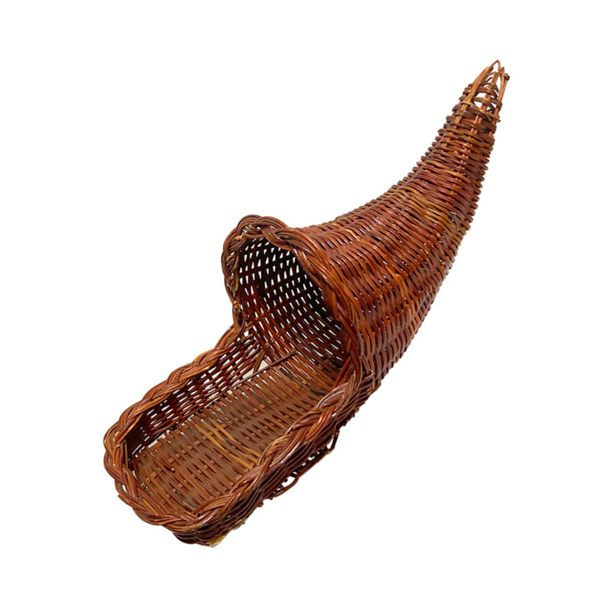 Jacobson - Wholesale Decorative Tabletop Object - 18"L Fern Cornucopia - Fall Decoration0