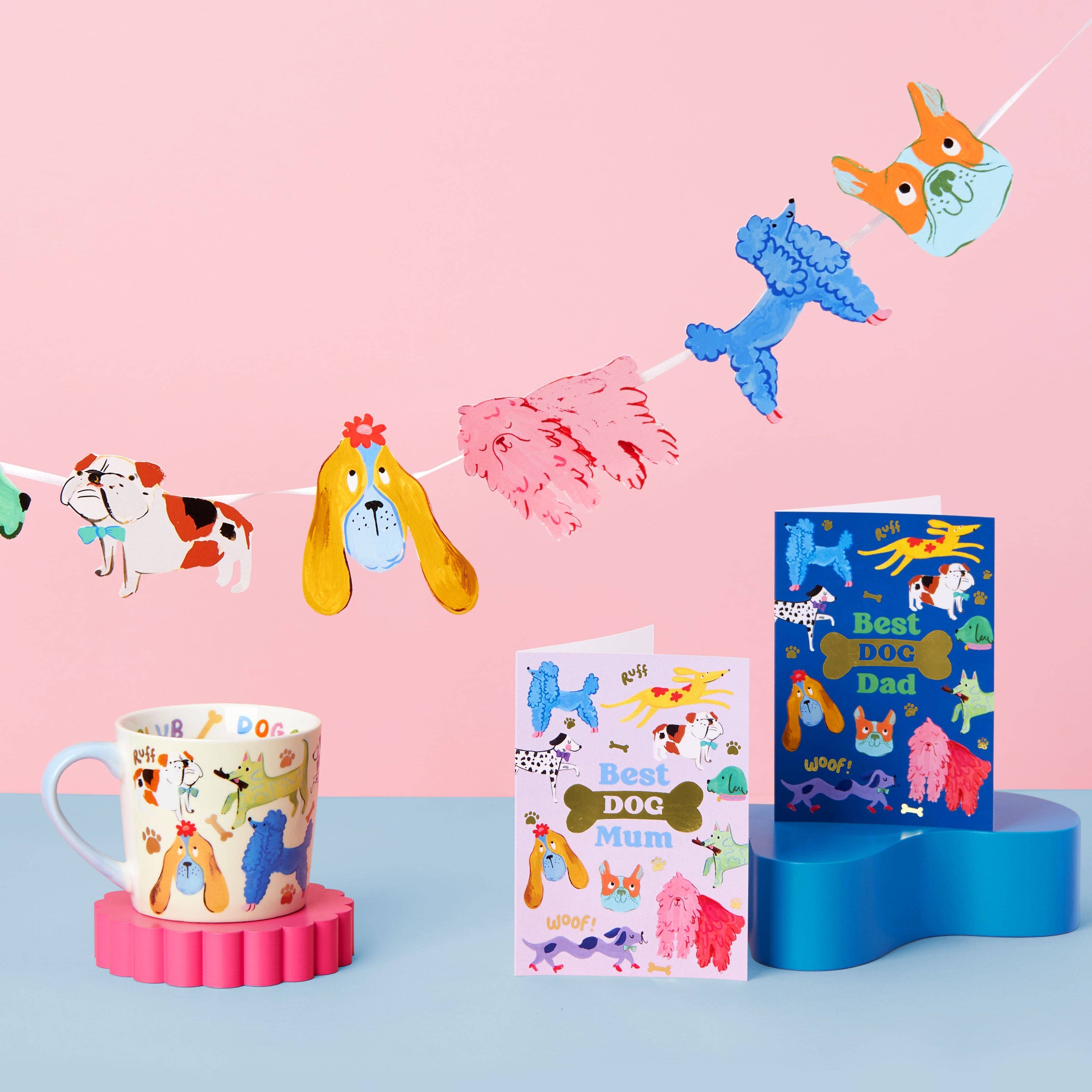 Eleanor Bowmer - Wholesale Birthday Card - Best Dog Mum Card1