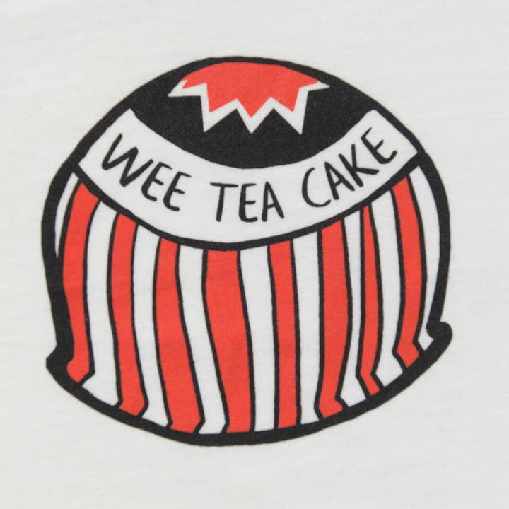 Gillian Kyle - Wholesale Screen Printed T-Shirt - Kids - Wee Teacake Organic Baby Baseball Tee