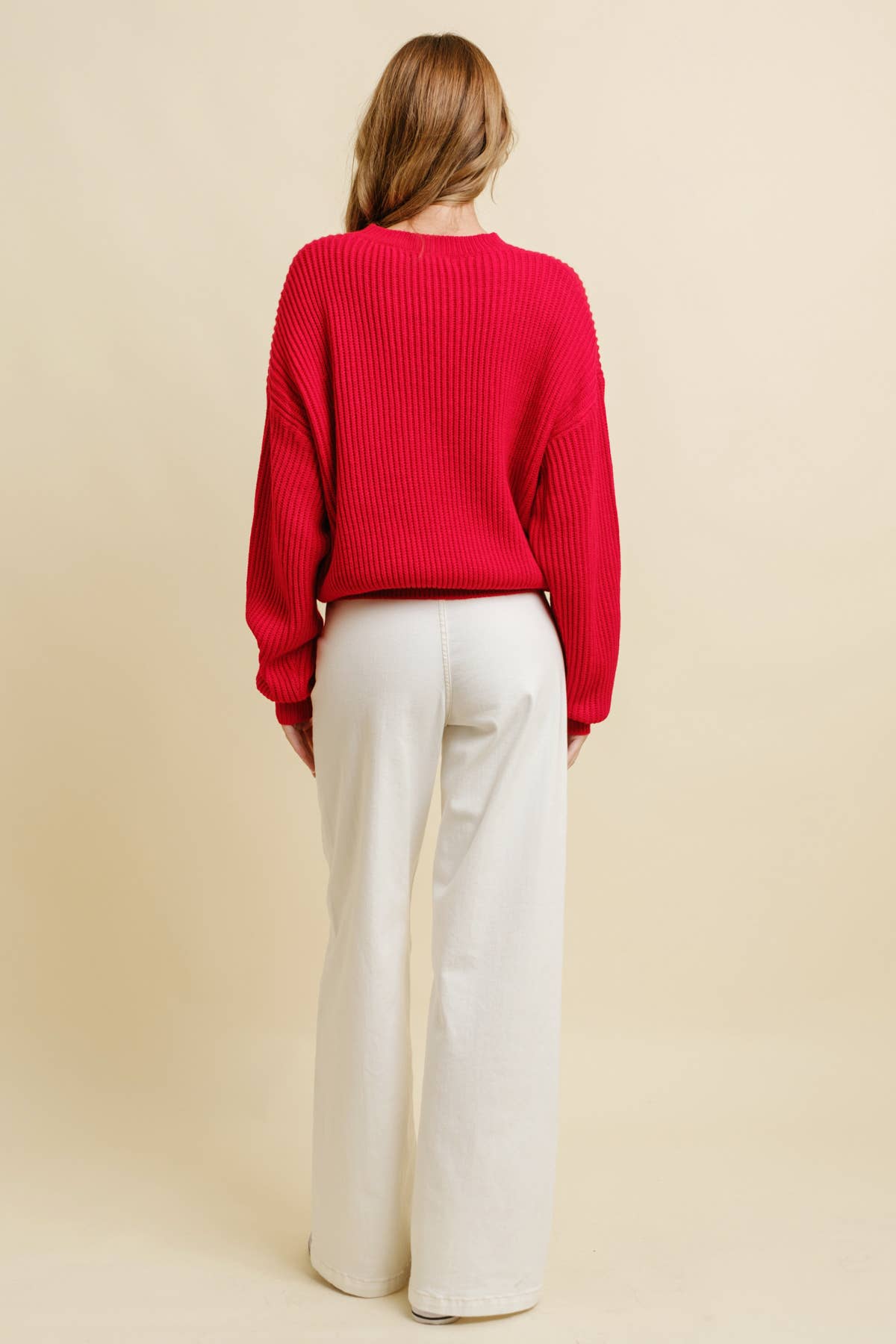 Cloud Ten - Wholesale Knit Sweater - Women's - CSW13483 - MERRY CHRISTMAS HOLIDAY SWEATER14