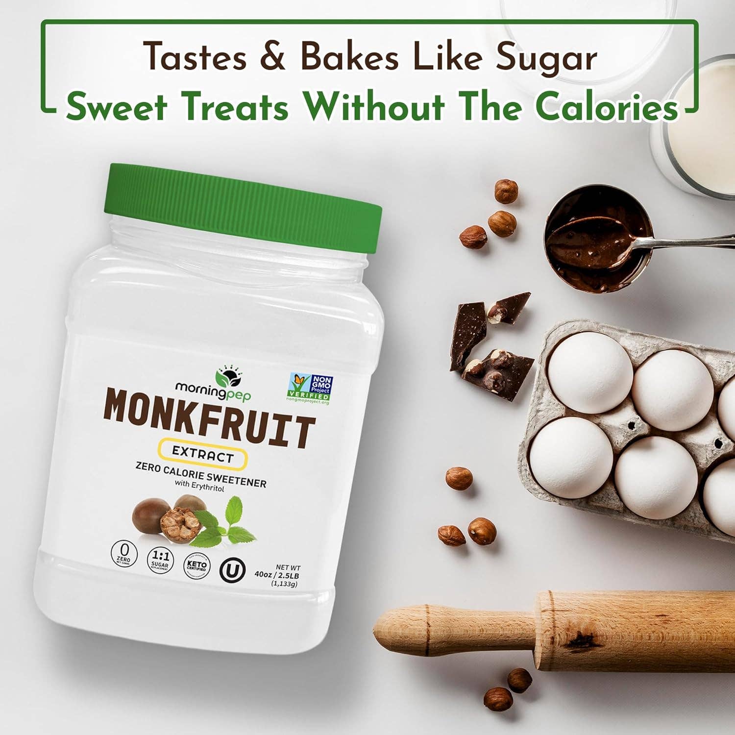 Durelife - Wholesale Sugar/Sweetener - Morning Pep 100% Pure Monk Fruit Extract Sweetener6