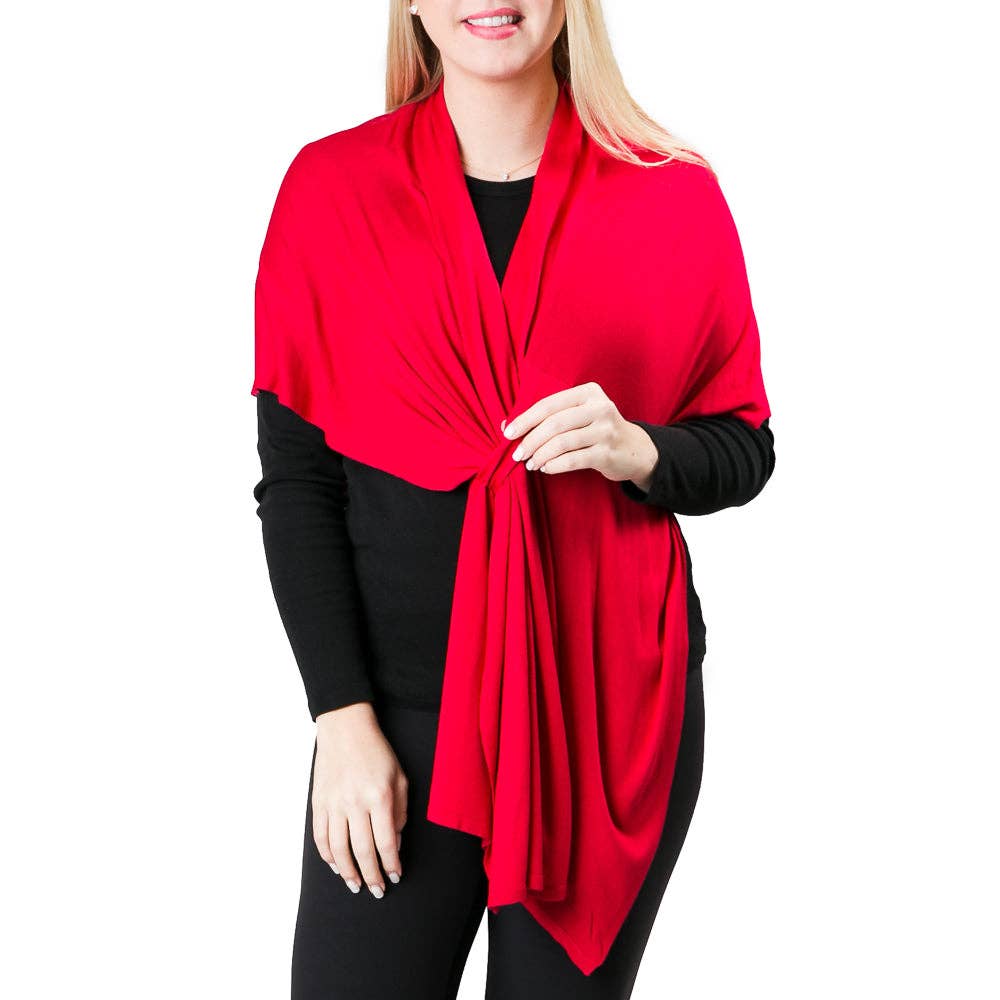 Top It Off - Wholesale Wrap - Women's - Kaylie Keyhole Wrap - One Size Chic Classic - Winter 20259
