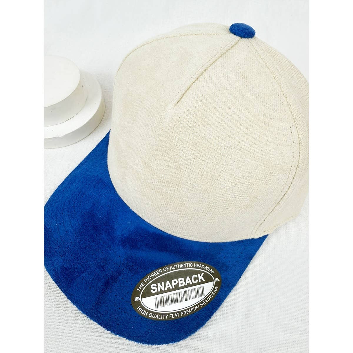 Love and Repeat - Wholesale Baseball Cap - Unisex - Two Tone Faux Suede Snap Back Baseball Cap2