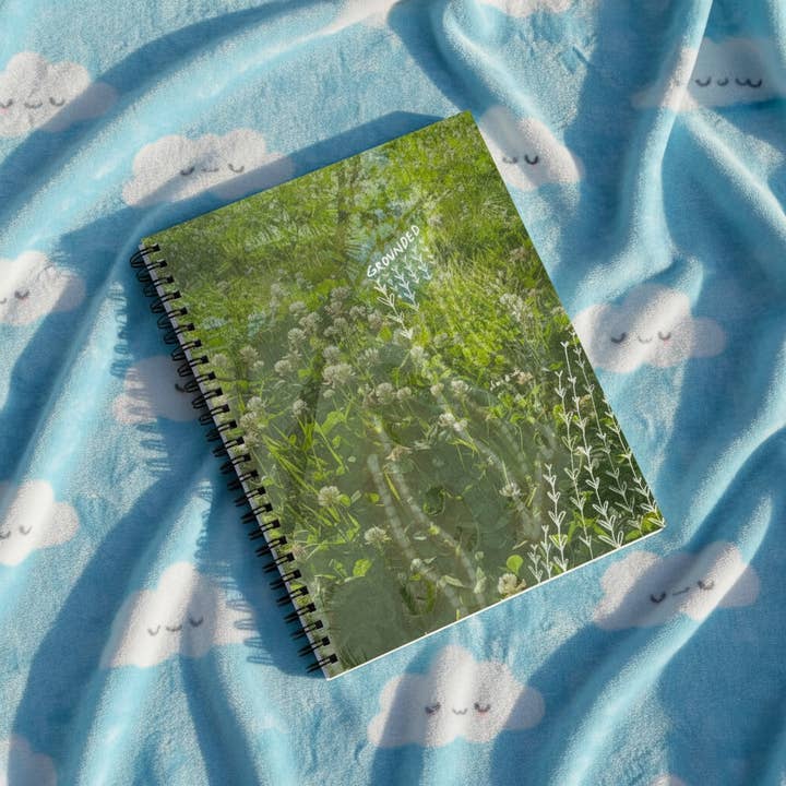 "grounded in the sky" - series: you are exploding, paper notebook for wholesale by DOEQUO