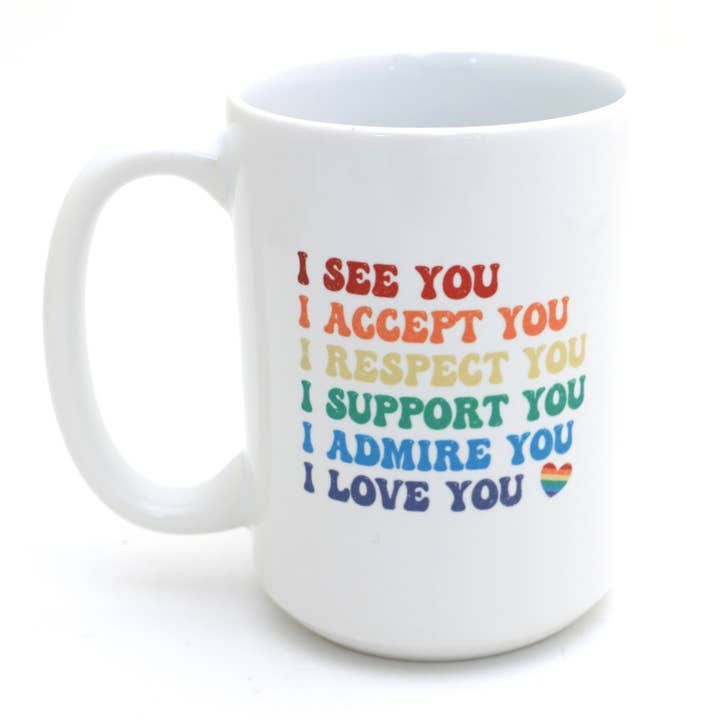 Lenny Mud - Wholesale Coffee Mug - Pride Equality Books Mug, LGBTQ support, ally mug, 15 oz.1